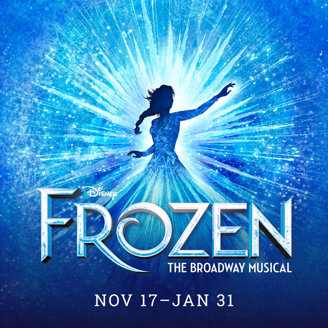 Frozen, playing November 17 - January 31, 2025