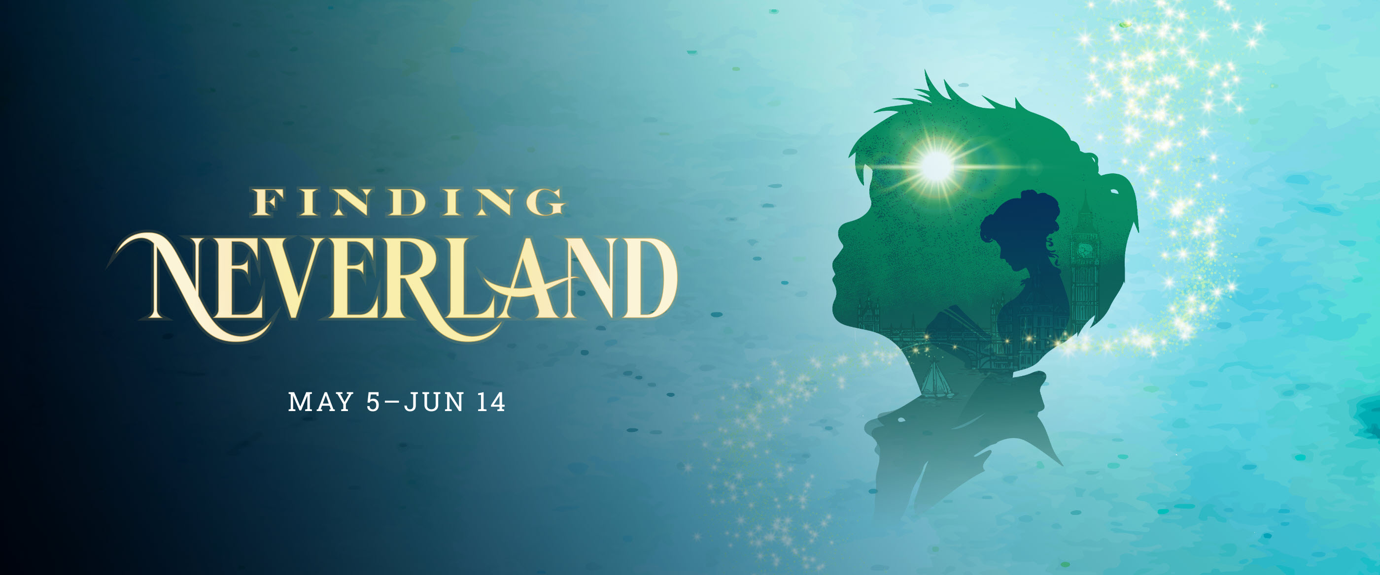 Finding Neverland, playing May 5 - June 14, 2025