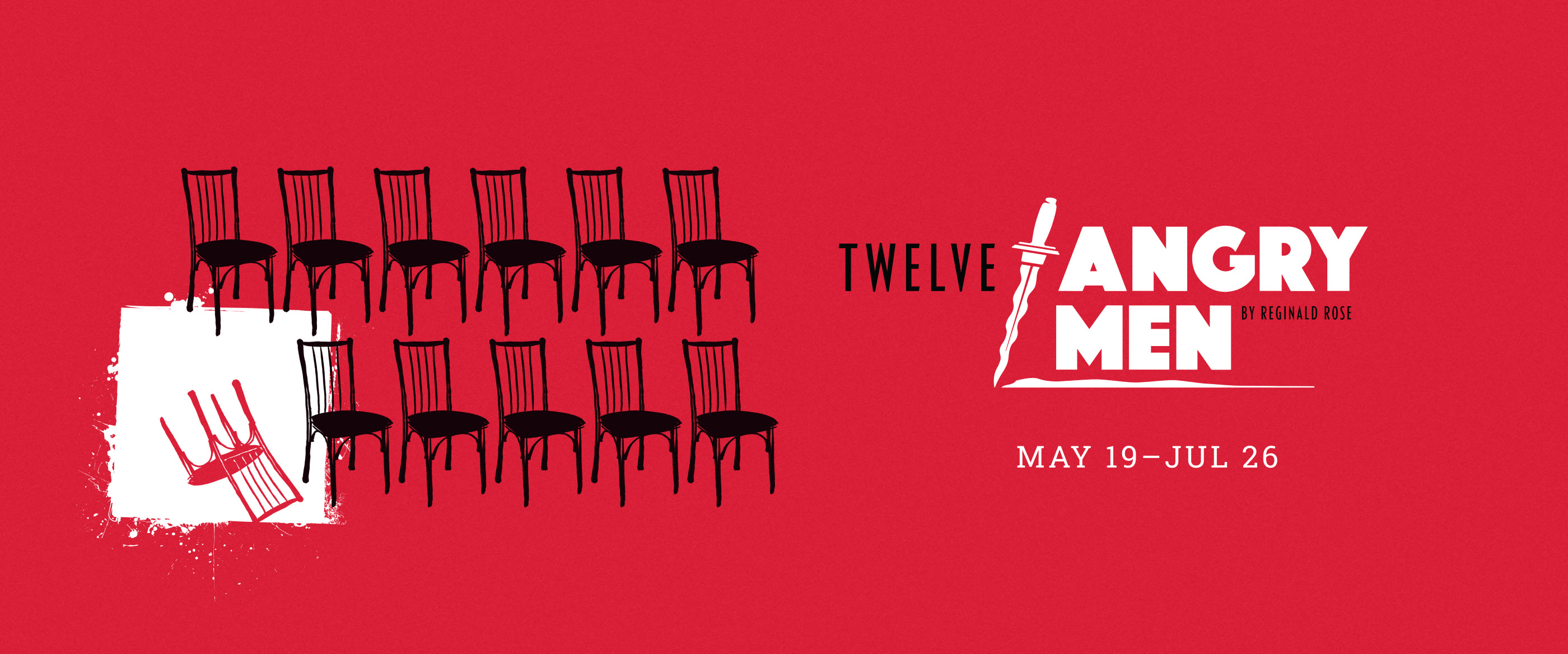 Twelve Angry Men, playing May 19 - July 26, 2025