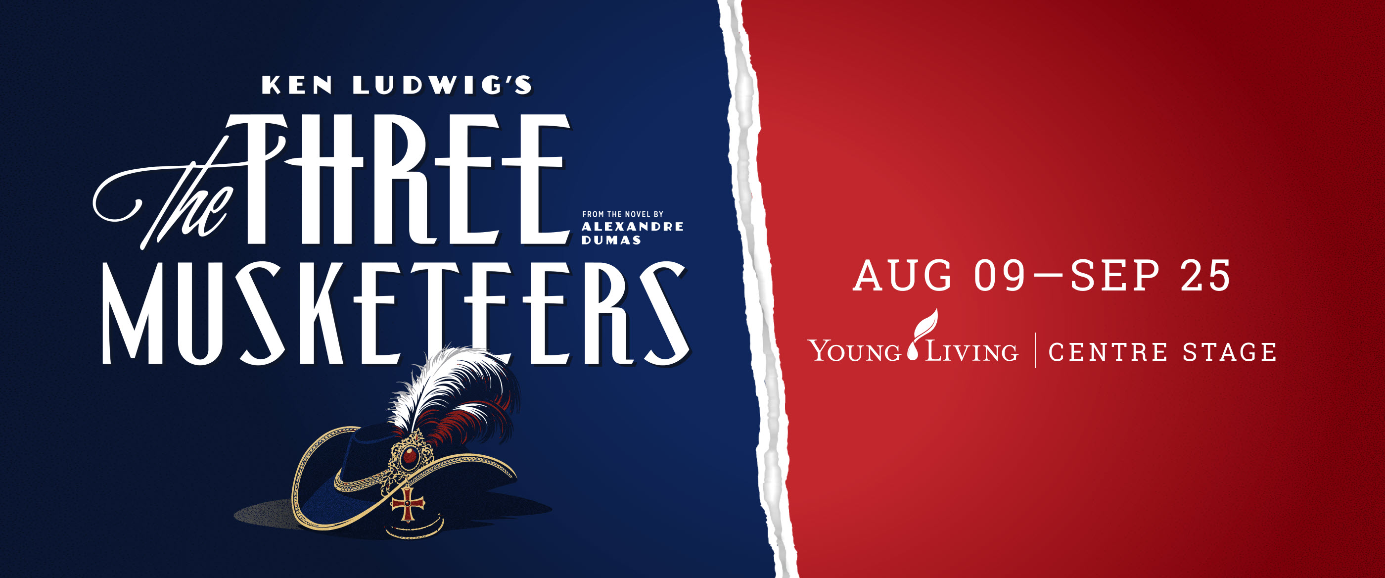The Three Musketeers, playing August 9 - September 25, 2027