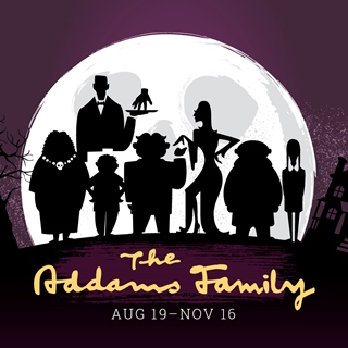 The Addams Family, playing August 19 – November 16, 2024